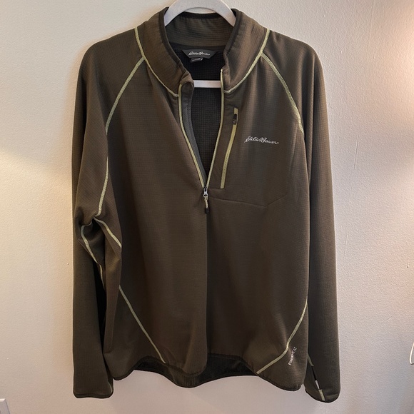 Eddie Bauer Other - Men's Medium Eddie Bauer Hunter Green Light Half Zip